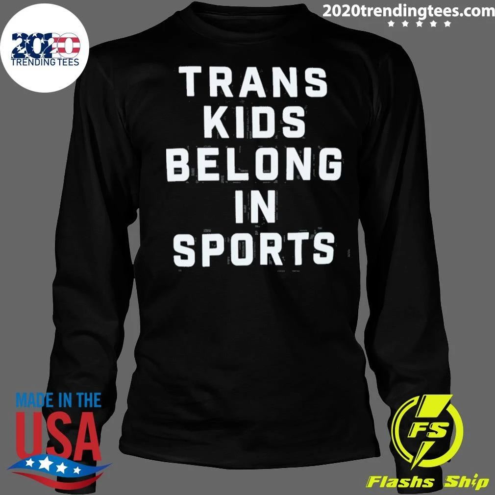 Premium Fever-Lynx Trans Kids Belong In Sports Shirt