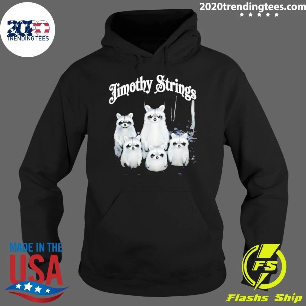 Funny Jimothy Strings Raccoon Shirt