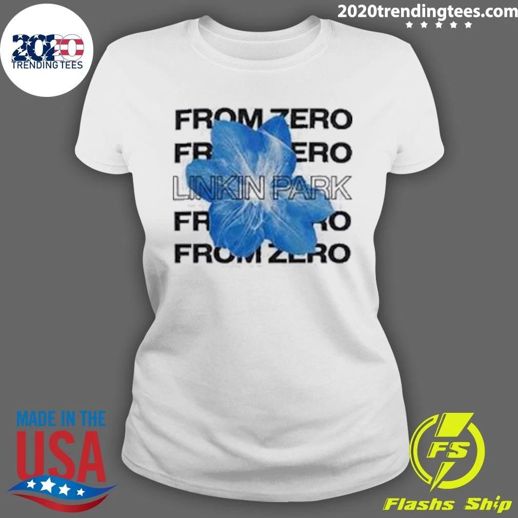 Linkin Park x Makoto Azuma Collab Merch White Shirt