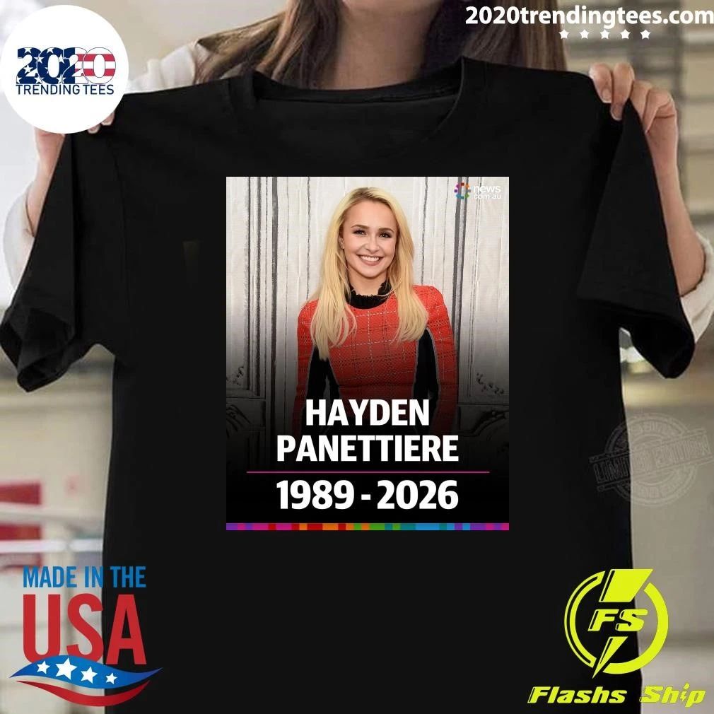 Heroes and Nashville Star Hayden Panettiere Has Tragically Died At The Age Of 36 Shirt