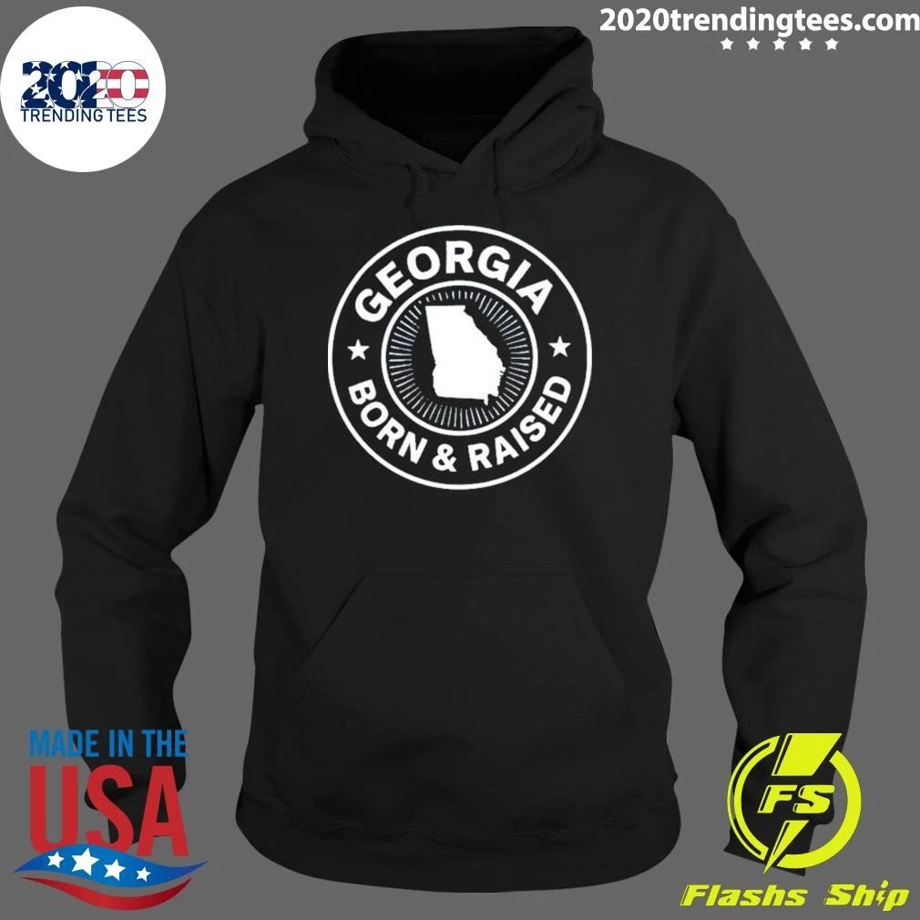 Georgia Born & Raised Tee Shirt