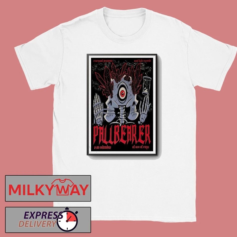 Pallbearer Columbus Ace of Cups, 28 May 2026 Tour Poster shirt