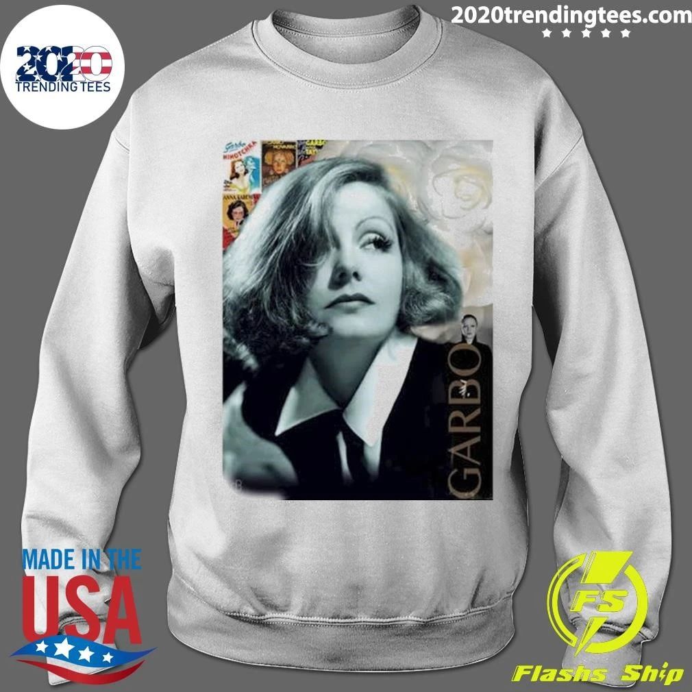 Greta Garbo Collage Portrait Shirt