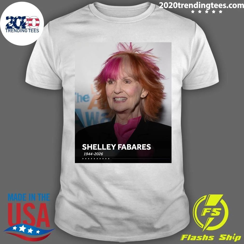 Sad news from Hollywood Actress Shelley Fabares, beloved for The Donna Reed Show and Coach 1944-2026 Shirt