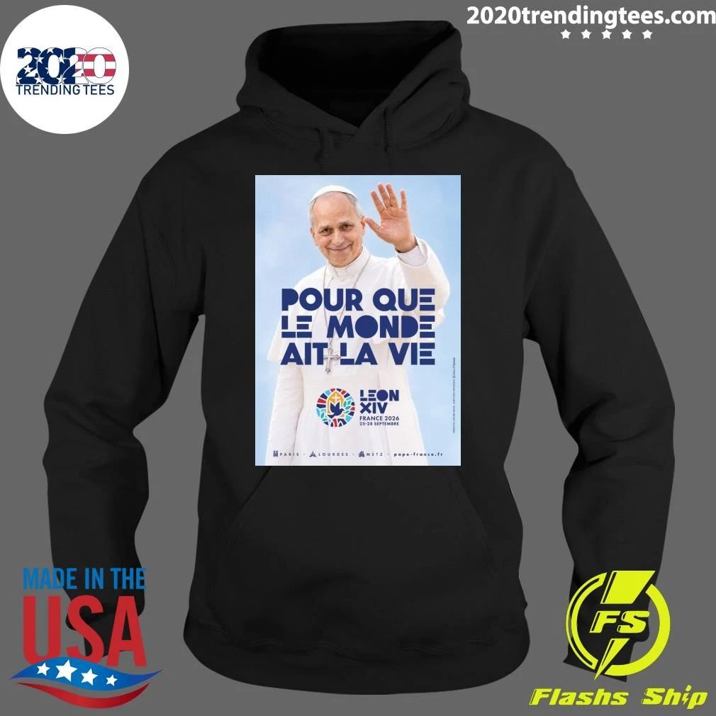 Pope Leo XIV’s apostolic journey to France from September 25 to 28, 2026 Shirt