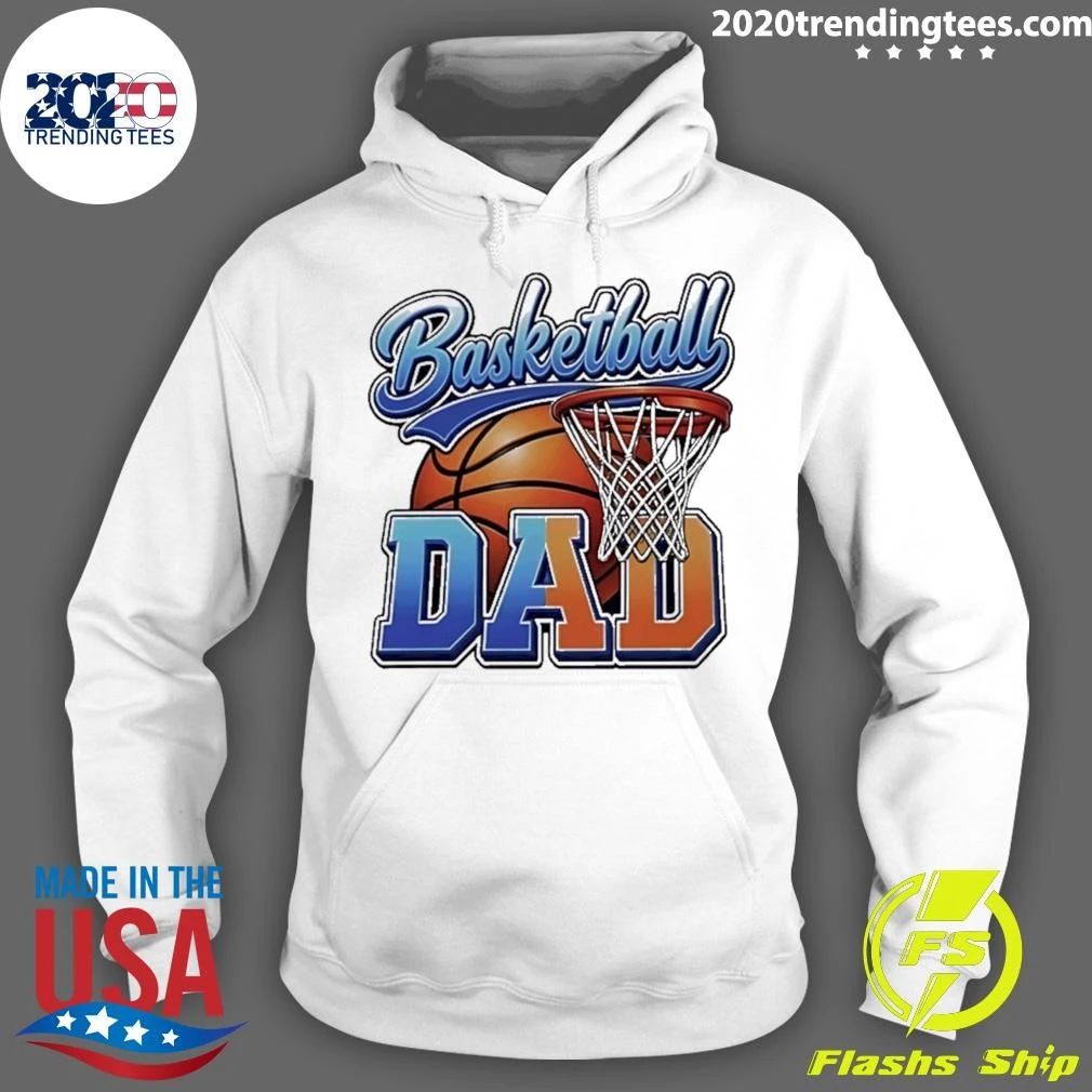 Basketball Dad Father Hoops Shirt