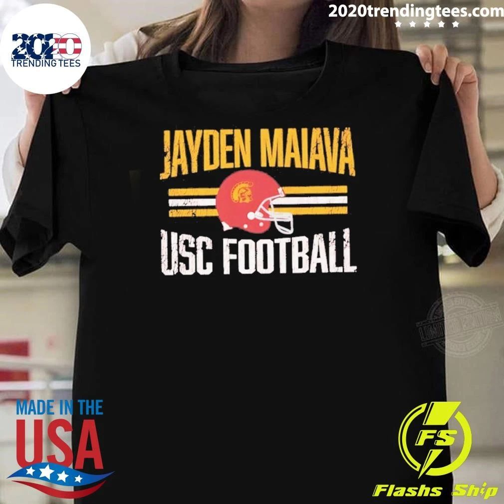 Jayden Maiava Usc Football Helme Shirt
