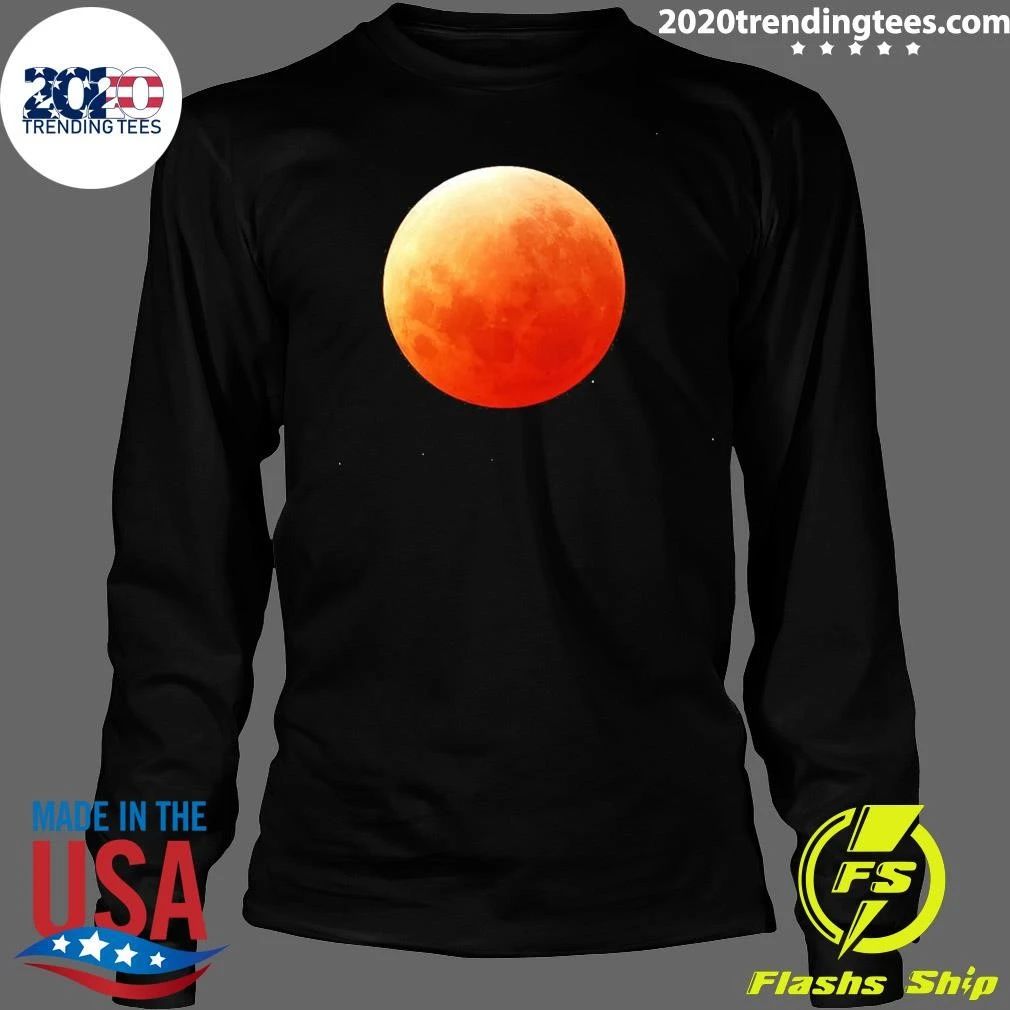 Rare Lunar Eclipse Lights Up the American Sky August 27–28, 2026 Shirt