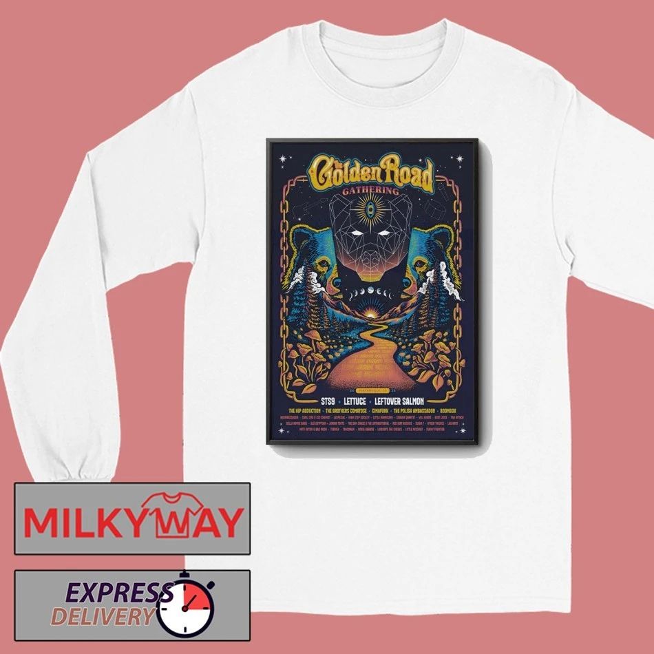 Golden Road Gathering 2026 Placerville, CA Poster shirt