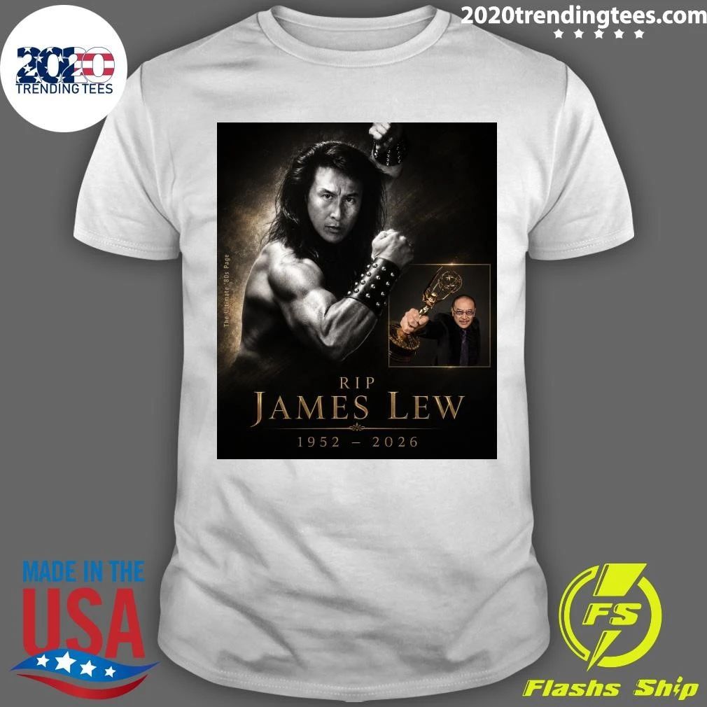 Rip James Lew 1952-2026 Shirt