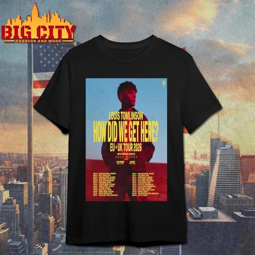 Louis Tomlinson The EU UK Tour 2026 Poster Shirt