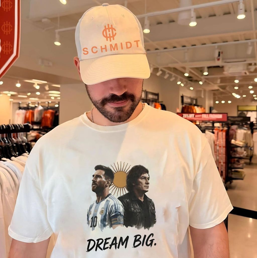 Lionel Messi x Javier Milei Dream Big Shirt