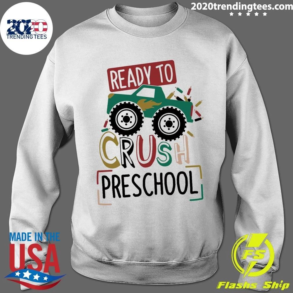 Ready To Crush Preschool Monster Truck Shirt