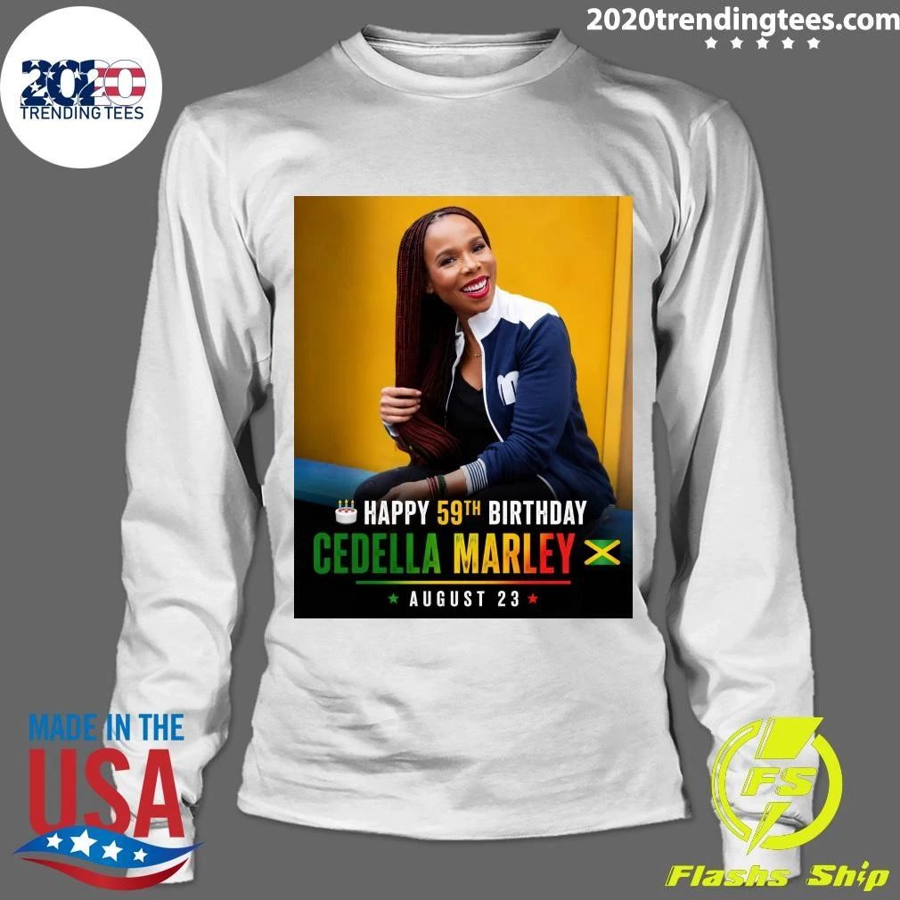 Happy 59th Birthday to Cedella Marley Shirt