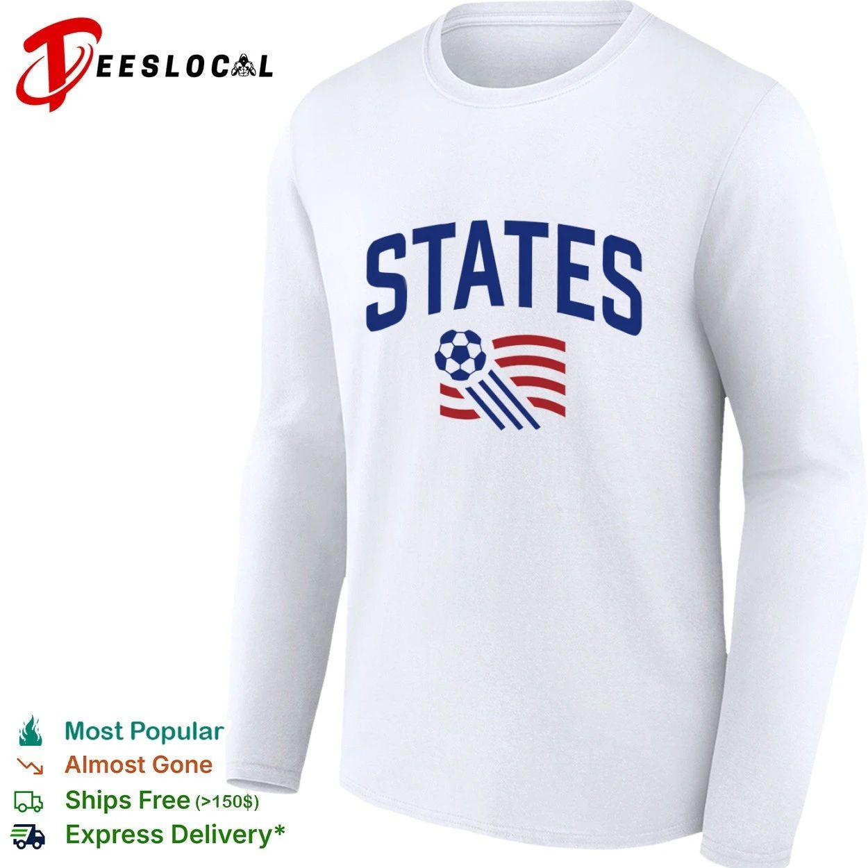 States Soccer Enthusiast USA National Team T-shirt