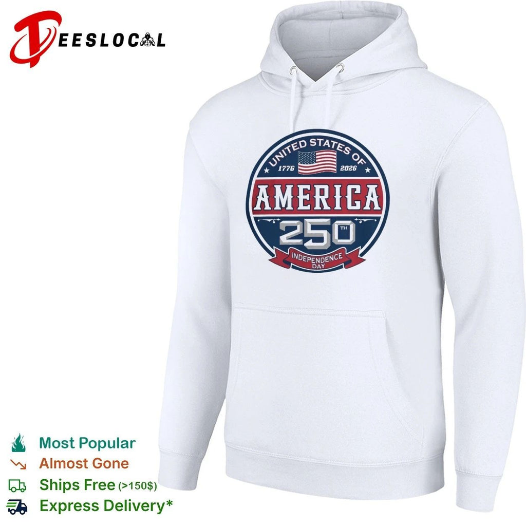 USA of America 1776 2026 250th Independence Day Official T-shirt