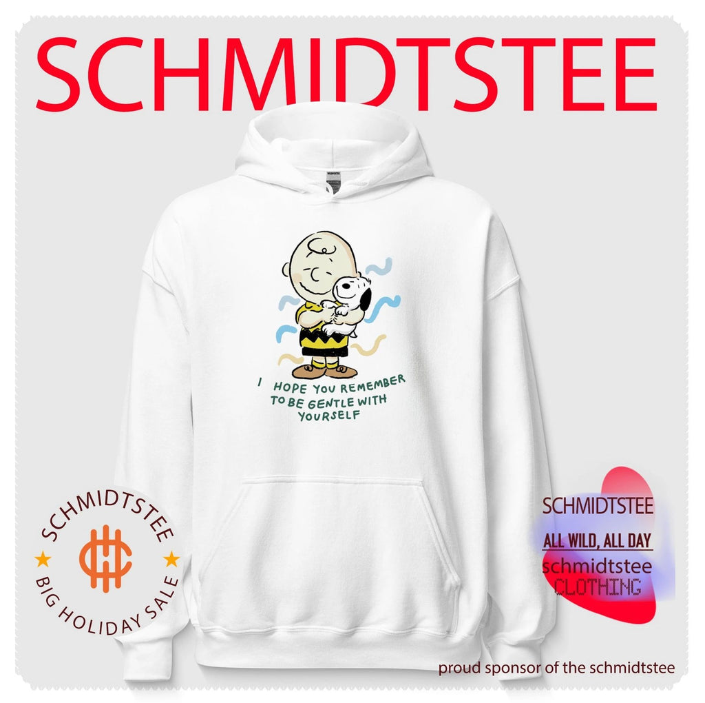 Charlie Brown and Snoopy be gentle with yourself shirt