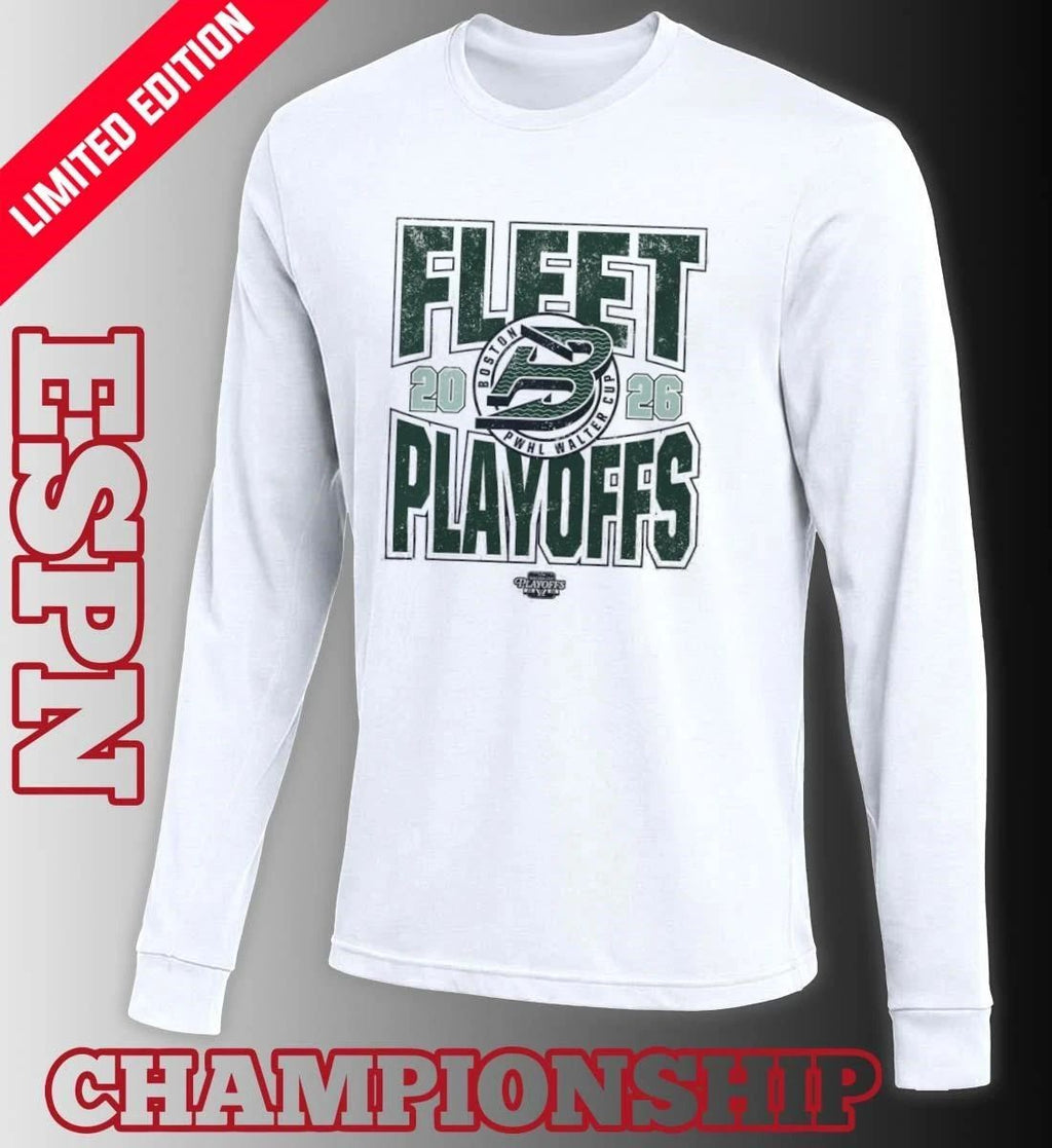 Boston Fleet 2026 PWHL Walter Cup Playoffs Voyage Shirt