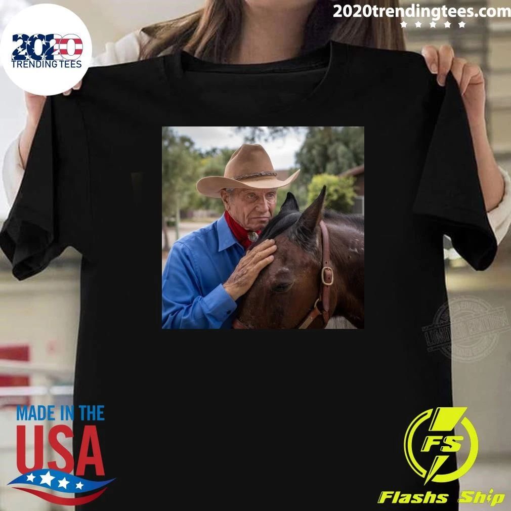 Monty Roberts, Horse Trainer Who Preached Kindness, Dies at 91 Shirt
