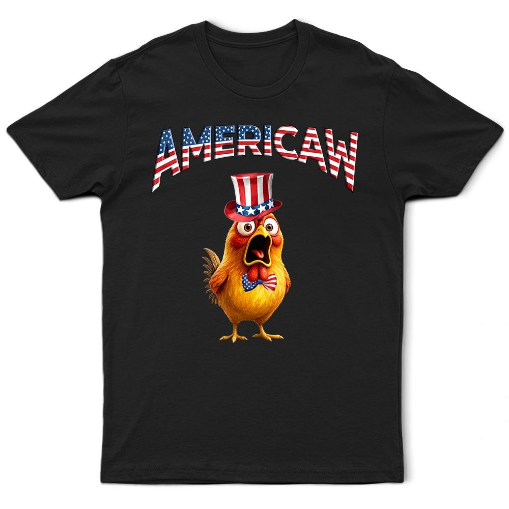 Americaw Funny Chicken 250 Years Of Freedom - Personalized T Shirt