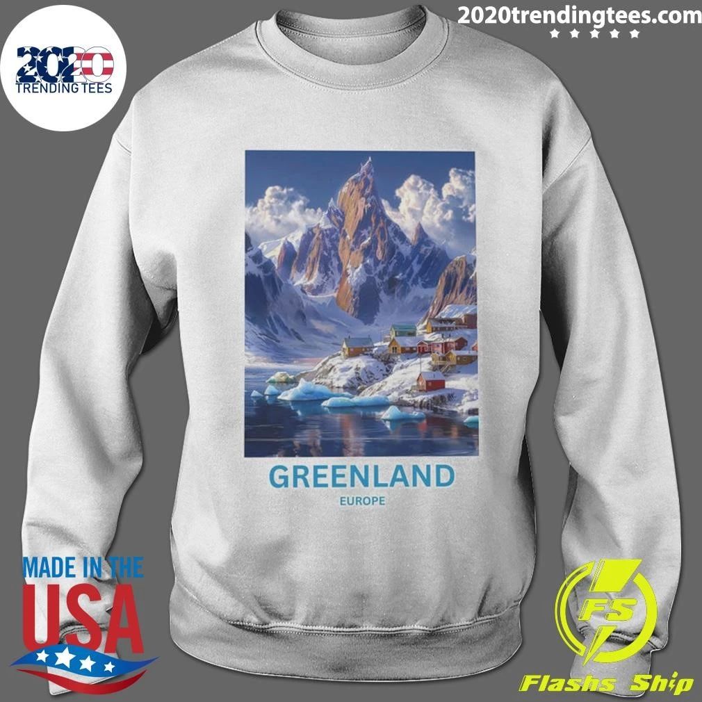 Arctic Landscape Greenland Shirt