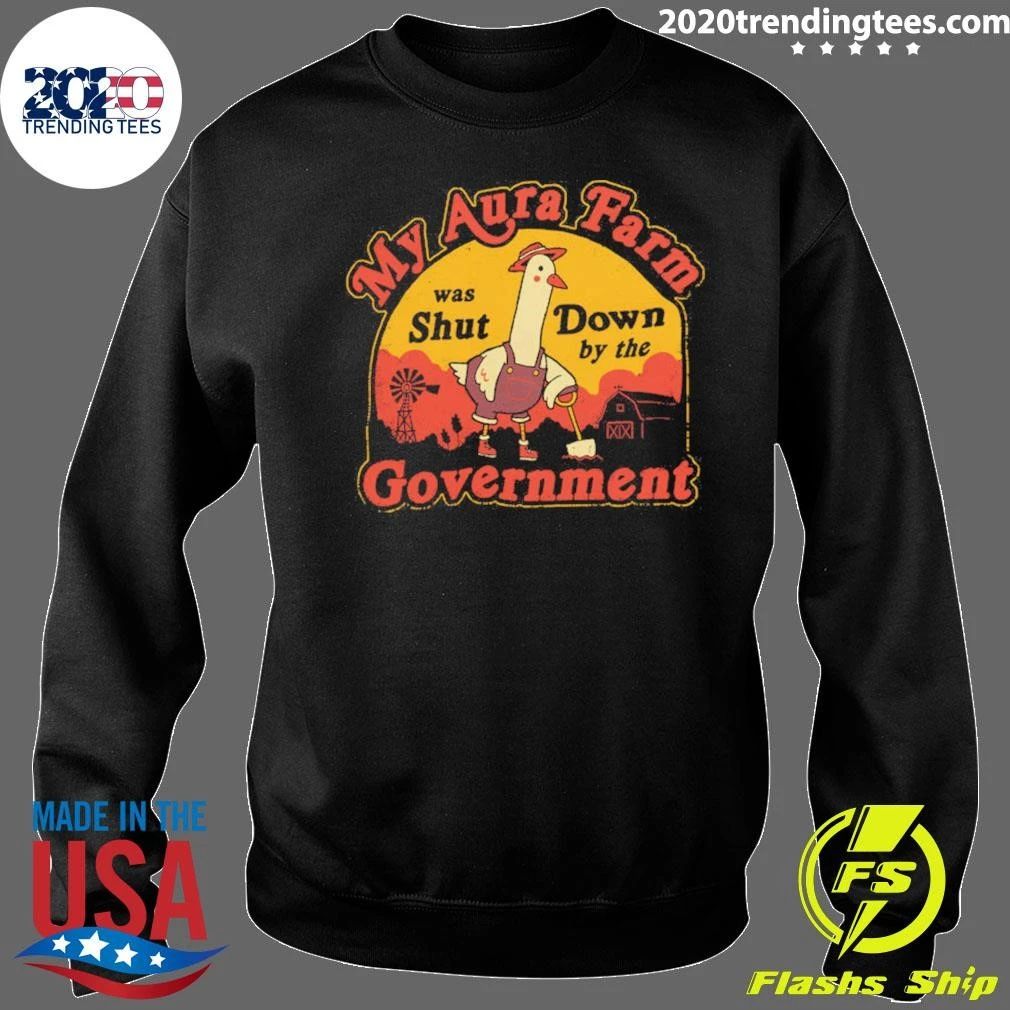 Goose My Aura Farm was Shut Down by the Government Retro Shirt