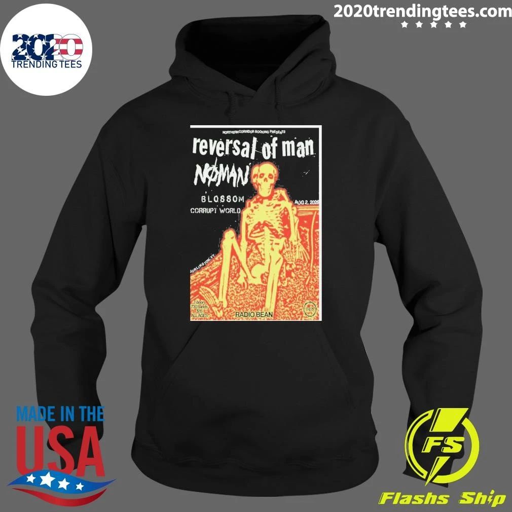 Reversal Of Man Radio Bean Burlington August 2 2026 Shirt