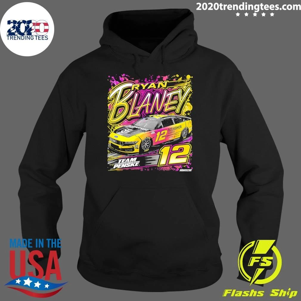 Ryan Blaney Classic Ink BodyArmor Flash I.V. Car Shirt
