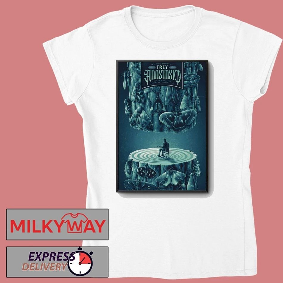 Trey Anastasio In Missoula MT On May 29-30 2926 Tour Poster shirt