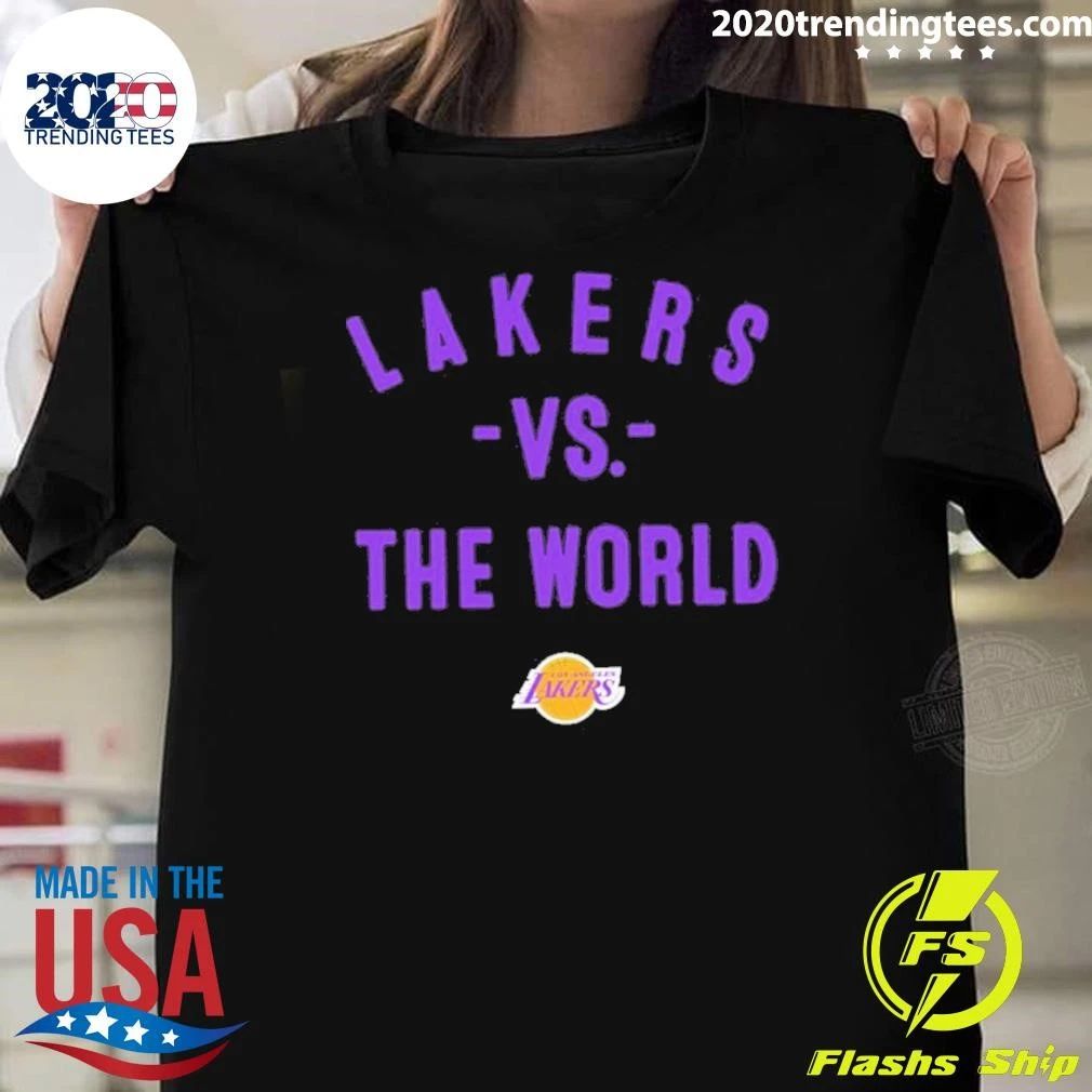 Los Angeles Lakers Vs The World Nowbestshirt Nba 2026 Shirt