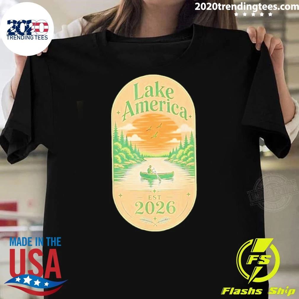 Trump Lake America Est 2026 Graphic Shirt
