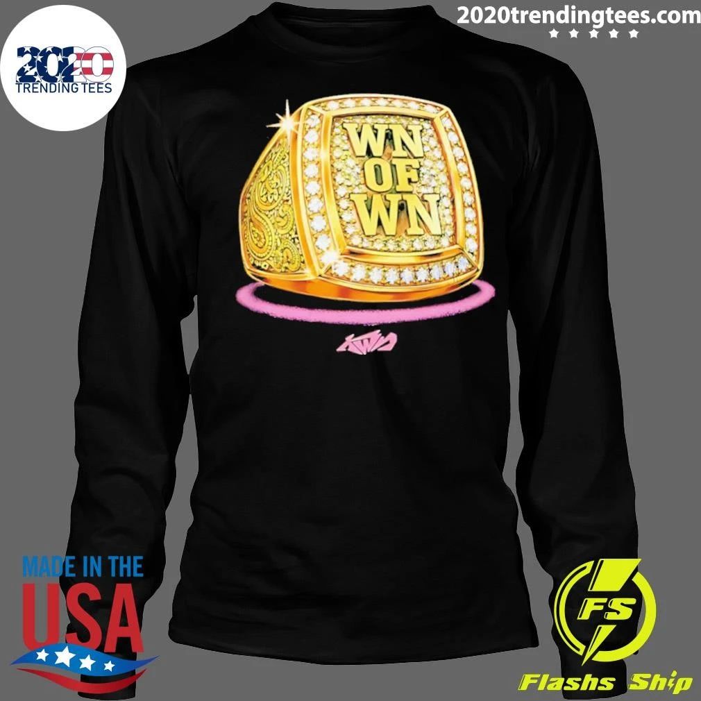 Wn Of Wn Ring Bling Winner Shirt
