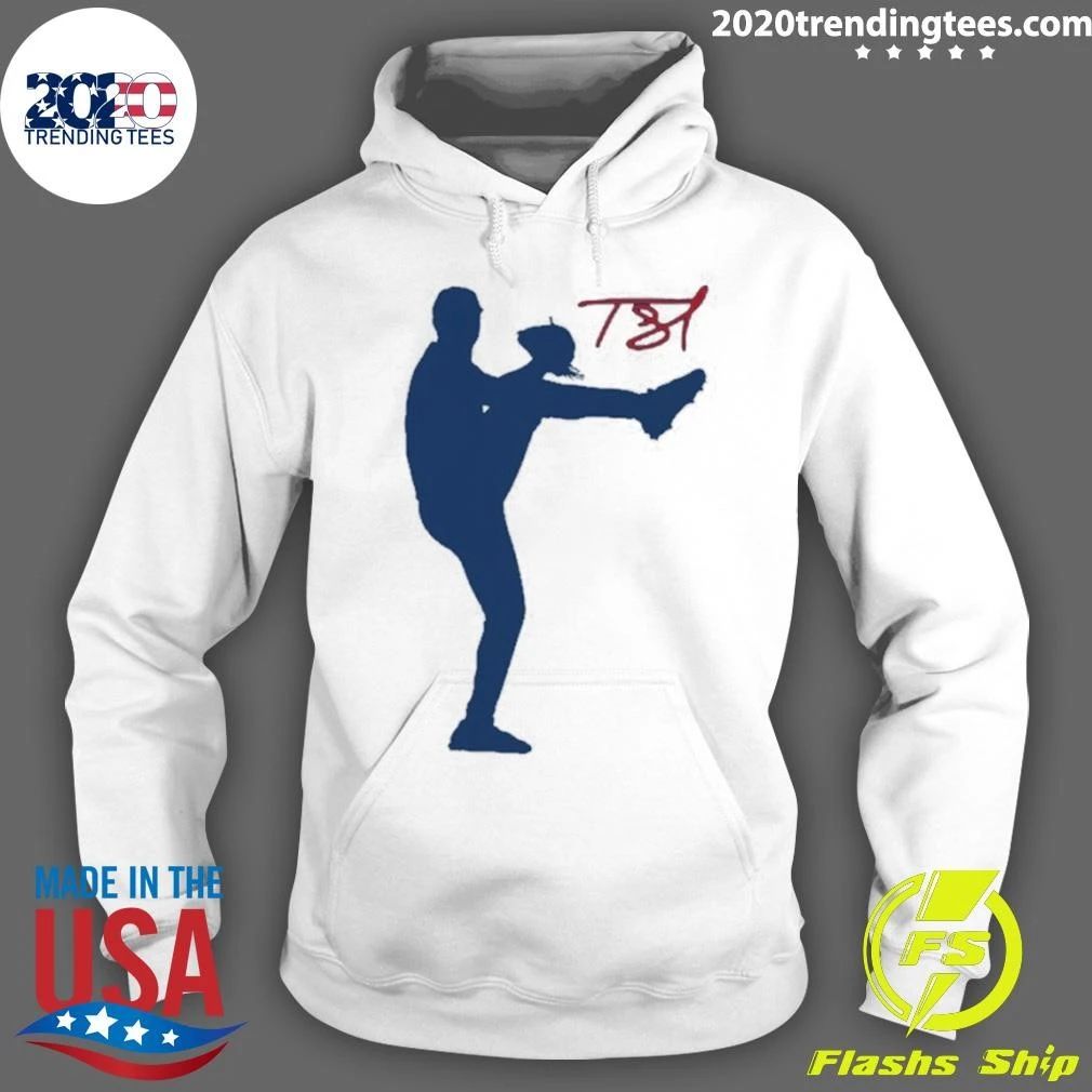 Tarik Skubal Los Angeles Dodgers Silhouette Signature Shirt