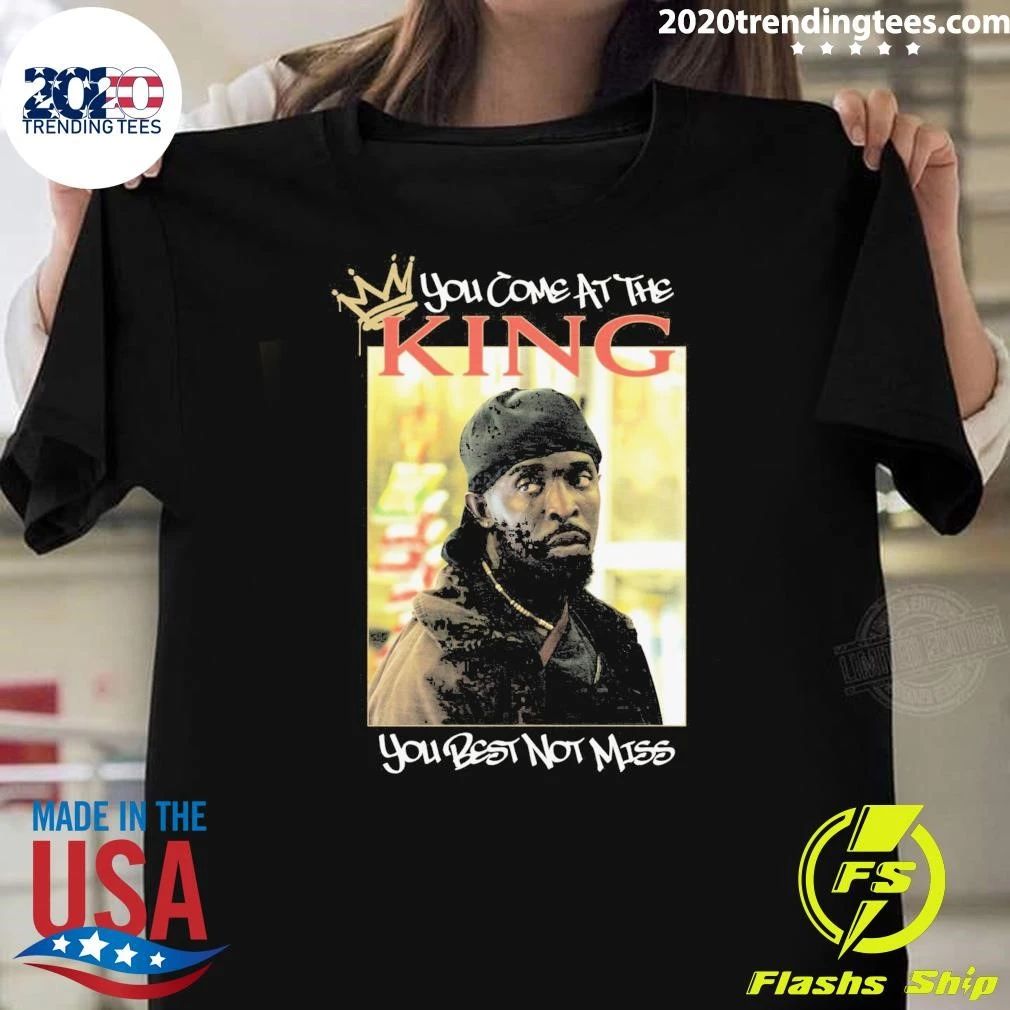 The Wire Oversized You Come At The King, You Best Not Miss Shirt