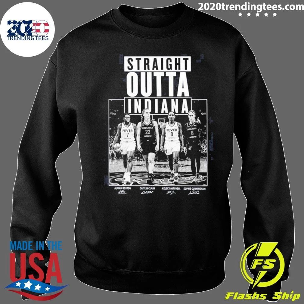 Straight Outta Indiana Basketball 2026 Signature Shirt
