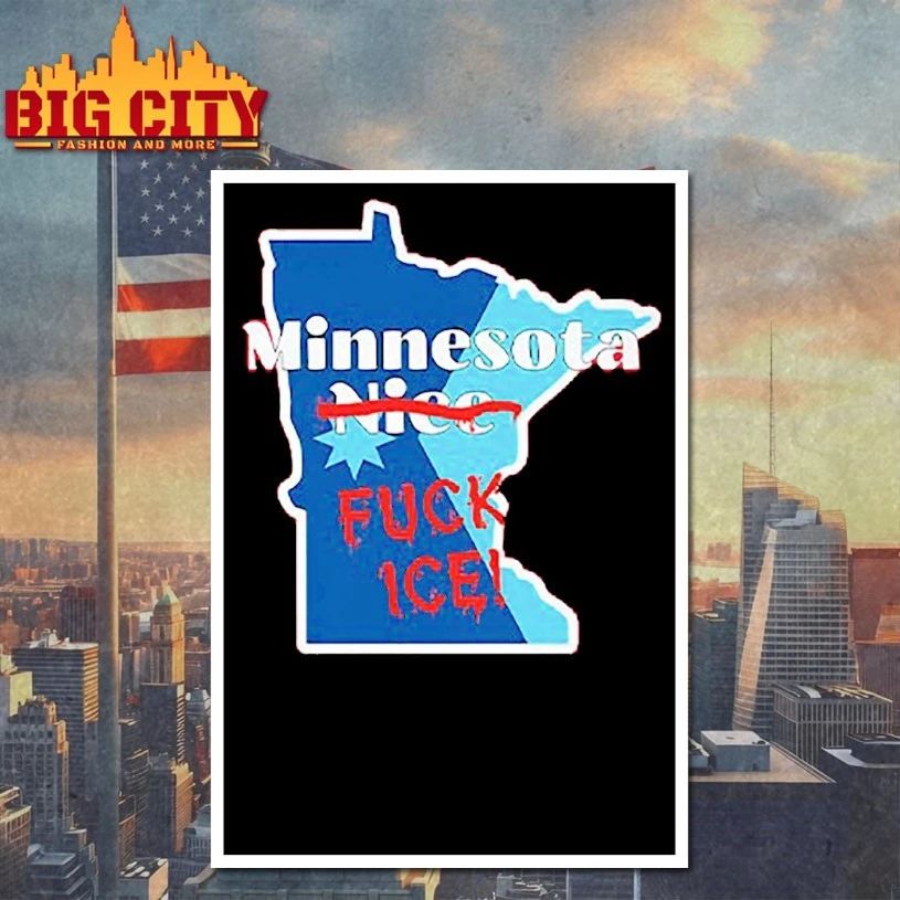 Minnesota Nice Fuck Ice Anti Trump Fuck Ice t-shirt