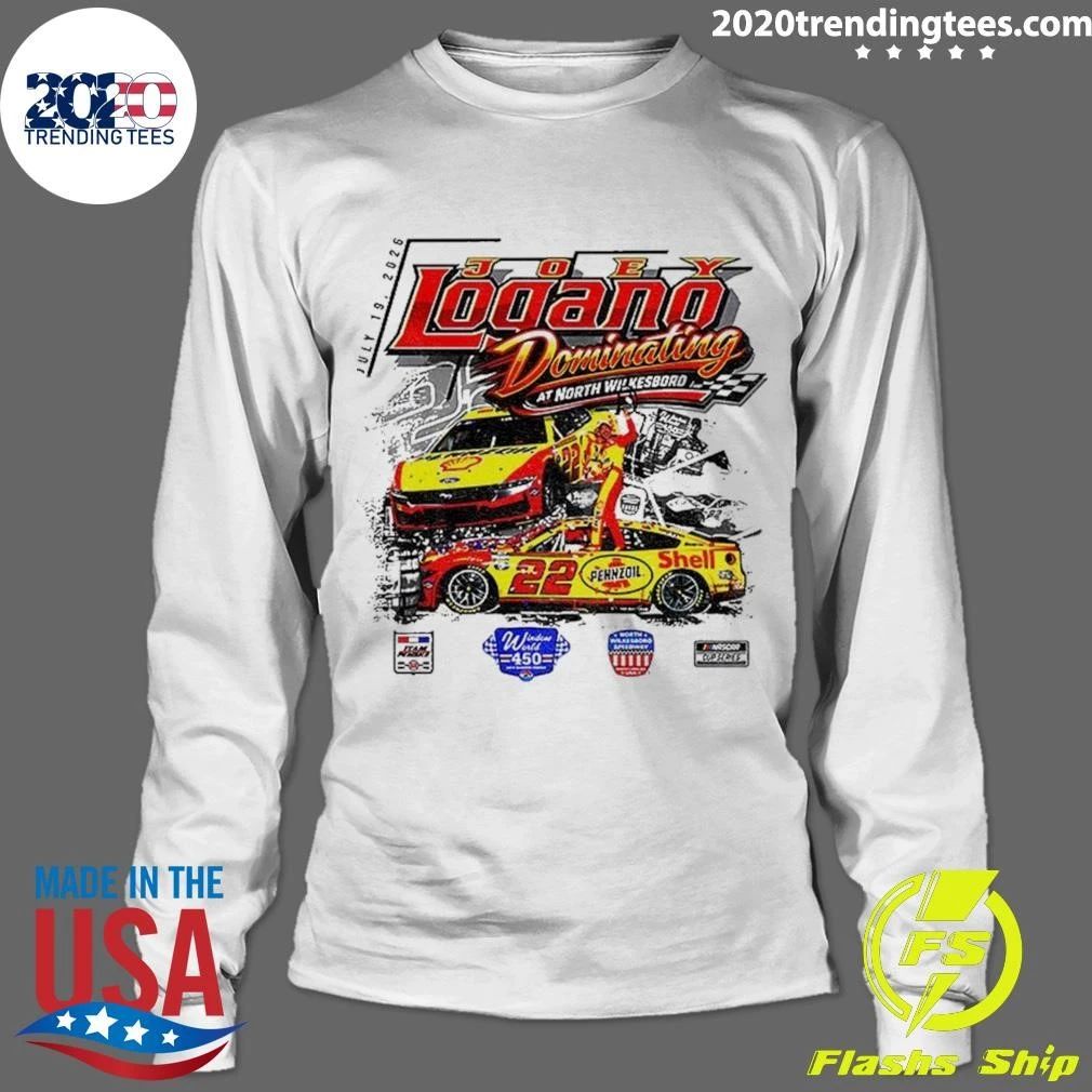 Joey Logano North Wilkesboro Speedway Dominating Racing 2026 Shirt