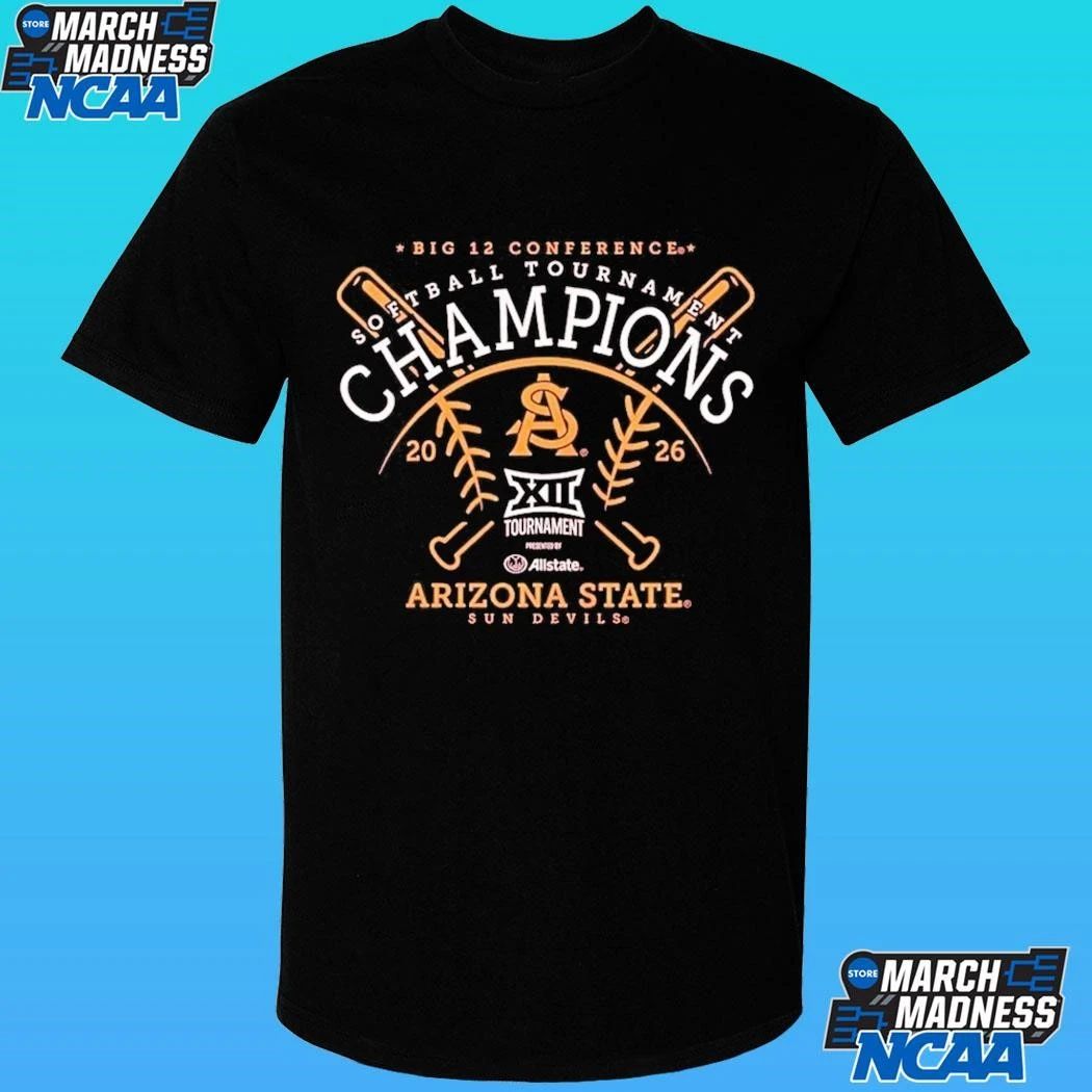 Torey Lovullo Arizona State Sun Devils 2026 Softball Tournament Champions Shirt