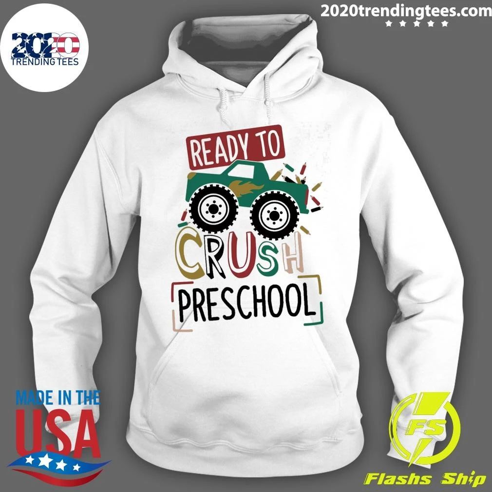 Ready To Crush Preschool Monster Truck Shirt