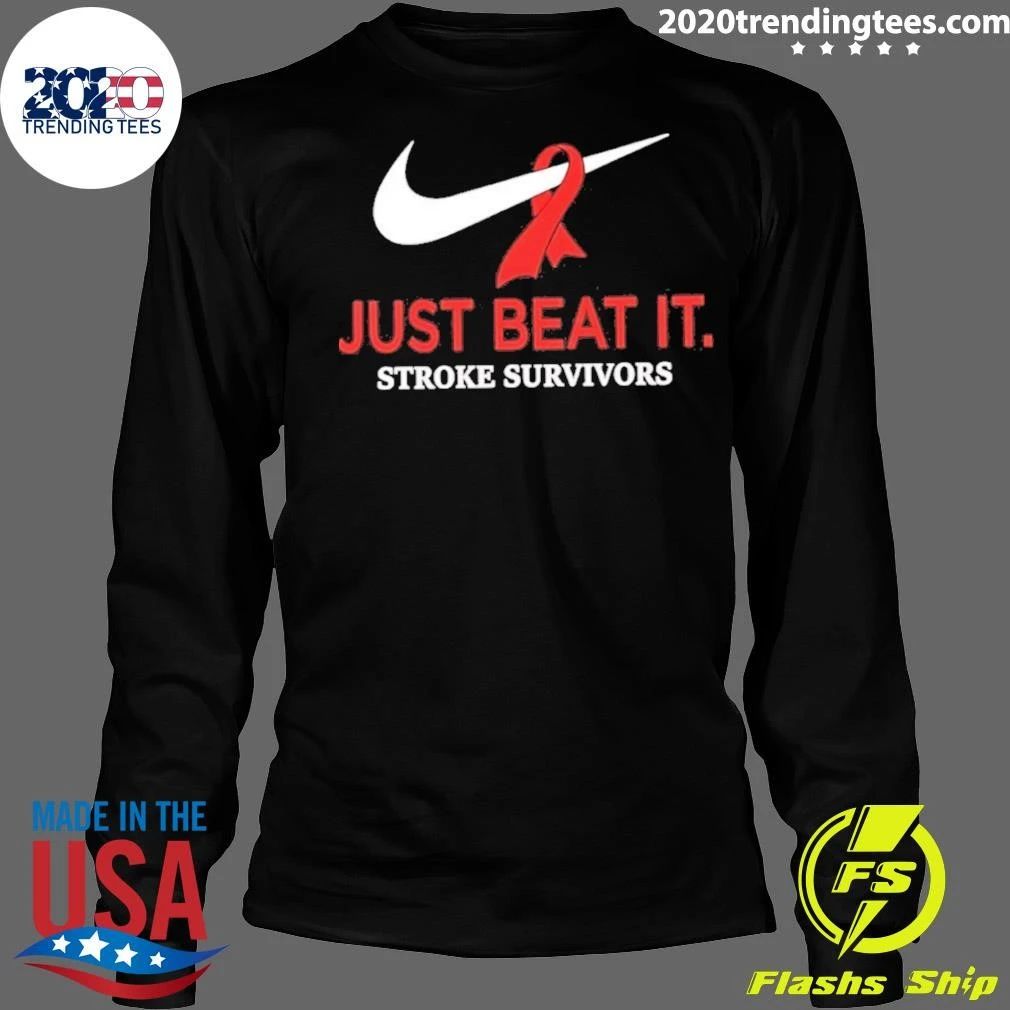Just Beat It Stroke Survivors Survivor Shirt
