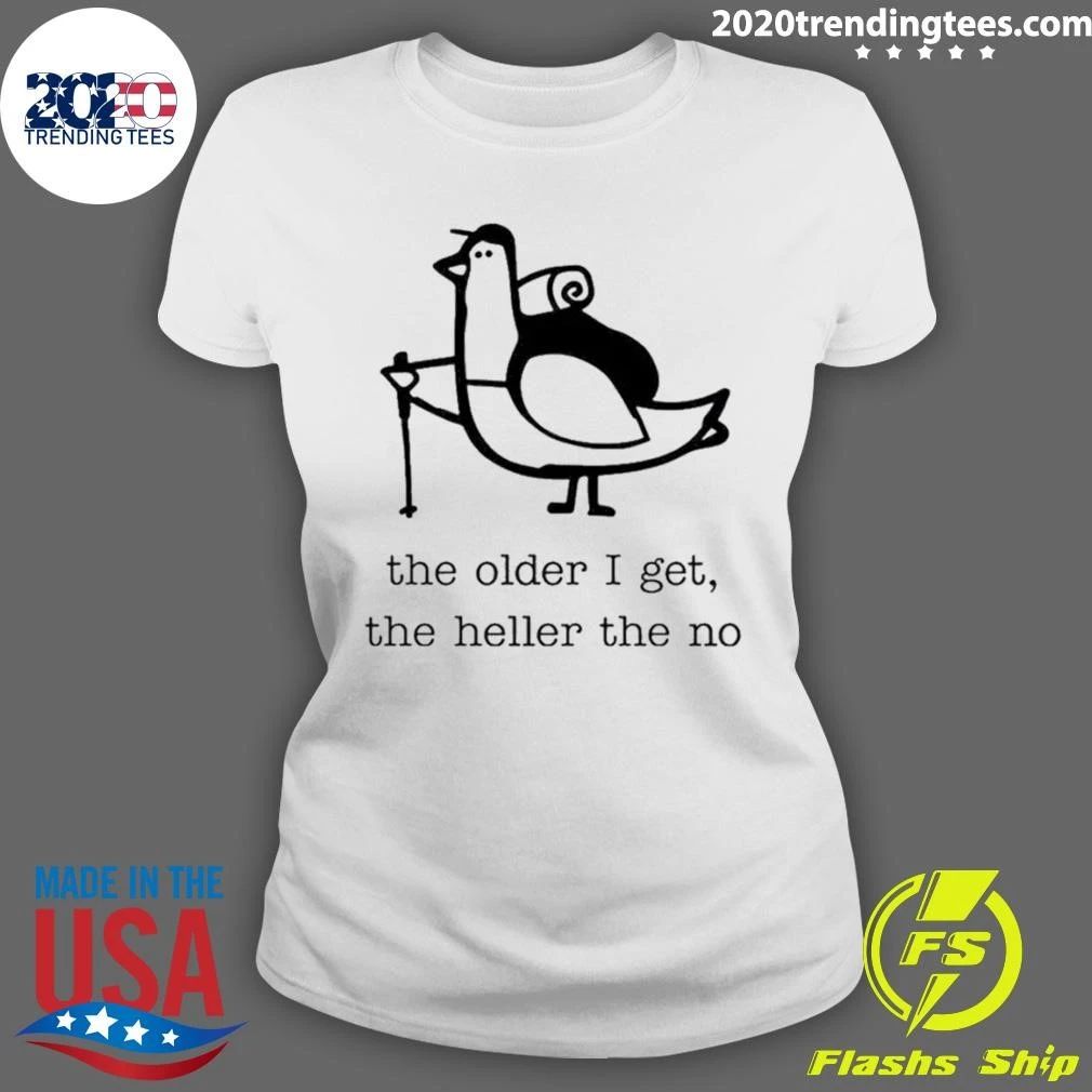 Tired Aging Pigeon Older Heller Premium Shirt