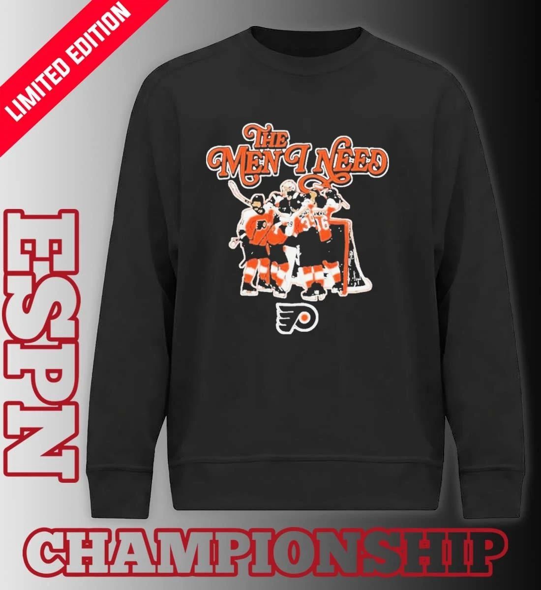 Philadelphia Flyers The Men I Need Ignite The Orange Hockey Playoffs Shirt