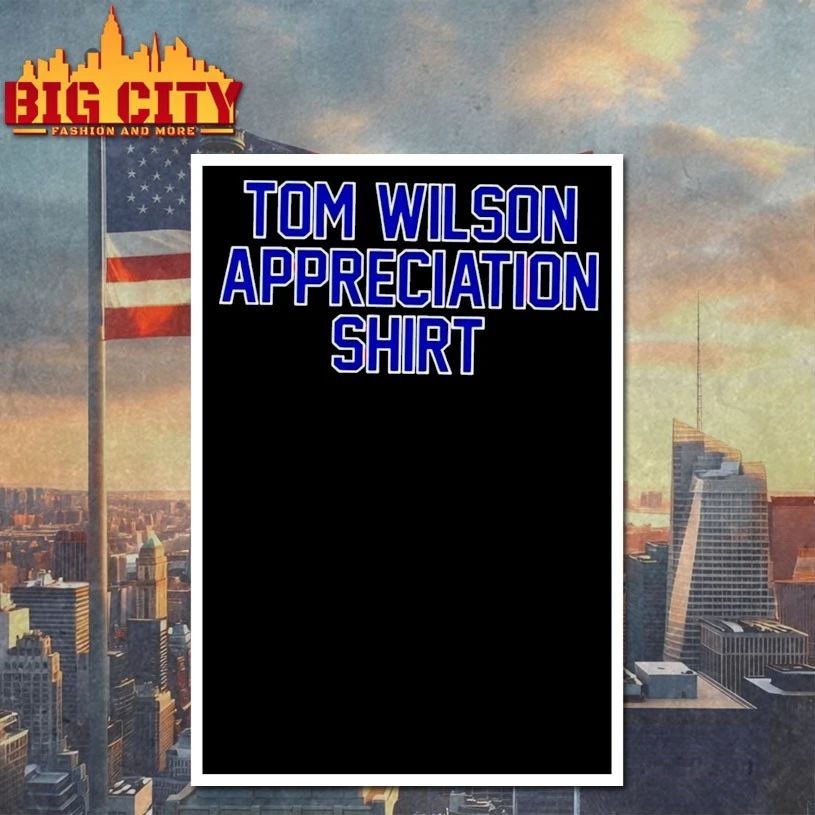 Tom Wilson Appreciation Washington Hockey Shirt T-shirt