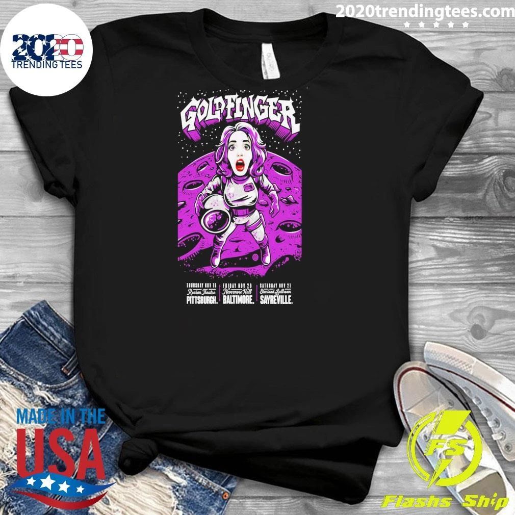 GoldFinger November 19-21 2026 McKees Rocks PA, Baltimore MD And Sayreville NJ Shirt