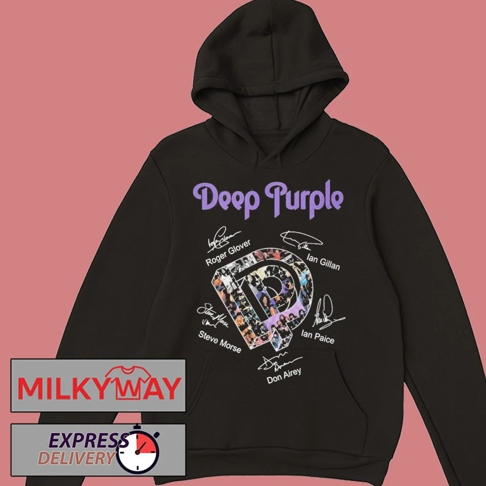 Deep Purple Band Logo Signature Shirt