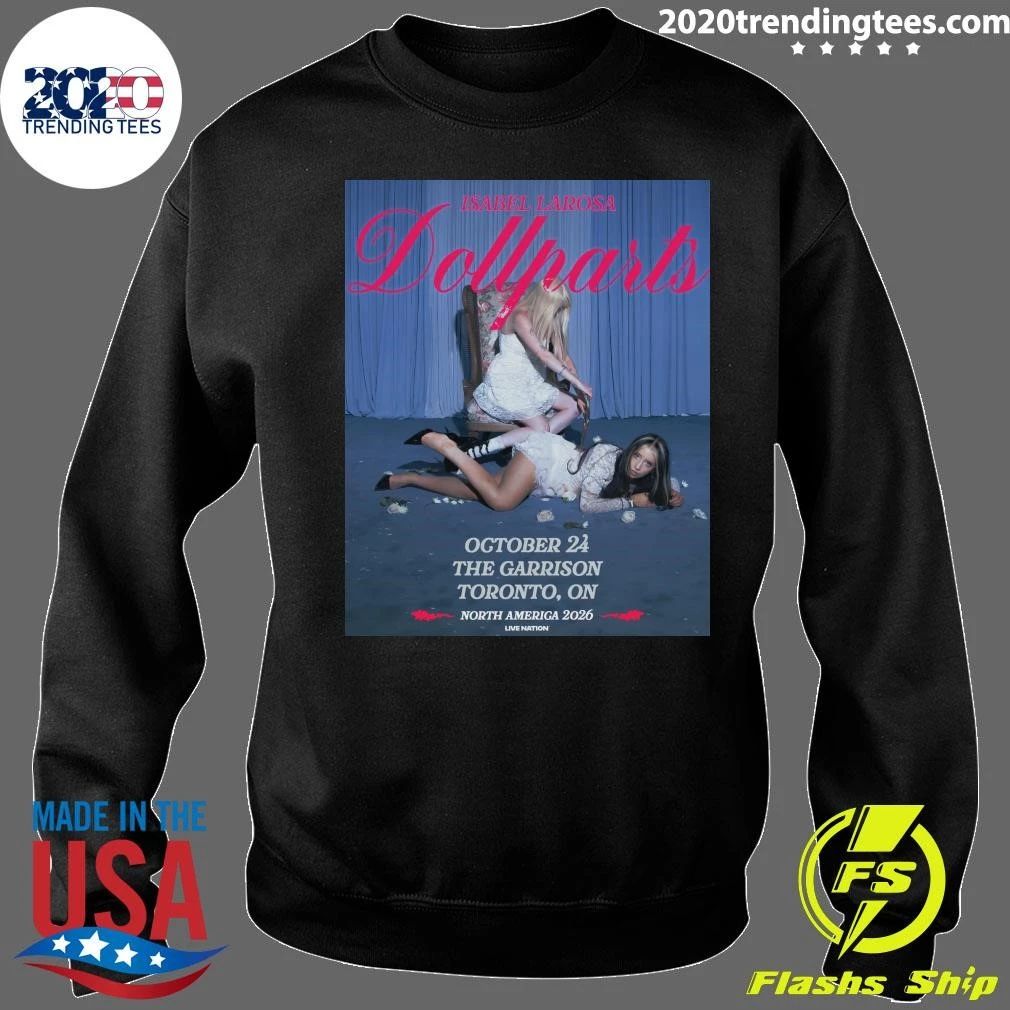 Isabel Larosa Is Bringing The Dollparts Tour To The Garrison On October 24, 2026 Shirt