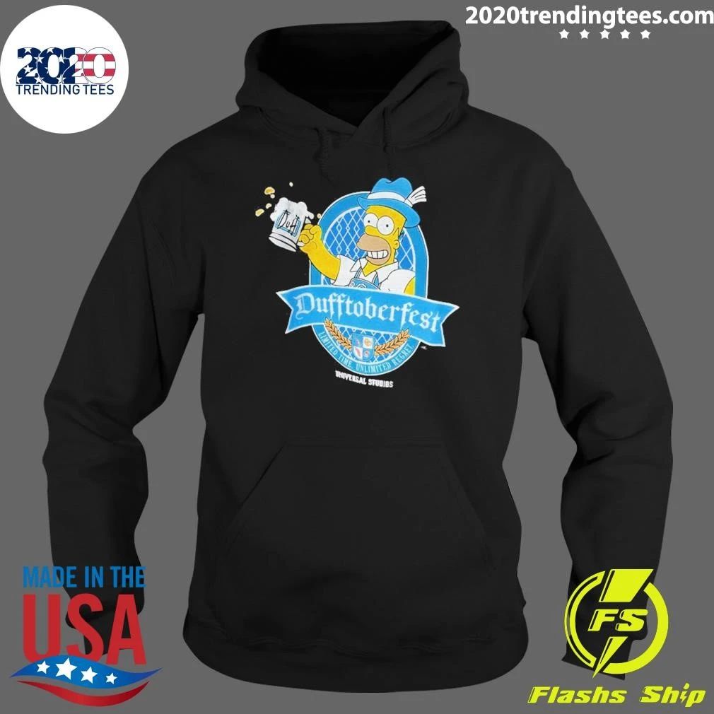 Simpsons Homer Dufftoberfest Universal Studios Shirt