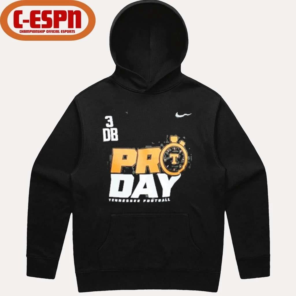 Jermod McCoy Pro Day Tennessee Football Shirt