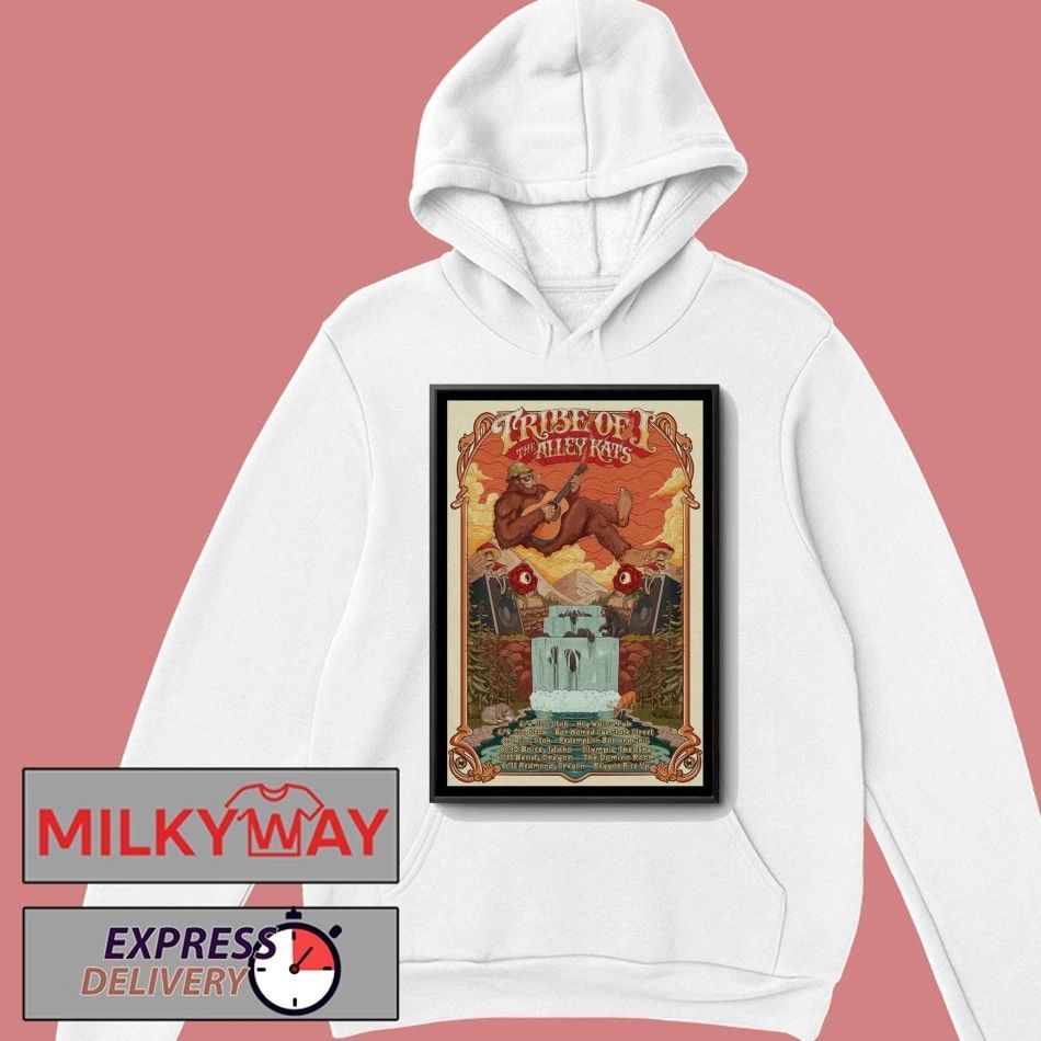 Tribe of I and The Alley Kats Tour 2026 Poster shirt