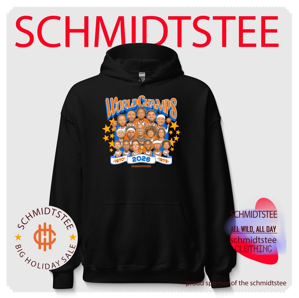New York Knicks 2026 World Champions 3 Time caricature shirt